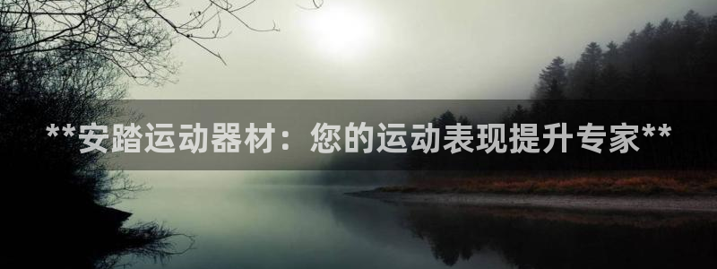 意昂体育3软件：**安踏运动器材：您的运动表现提升专