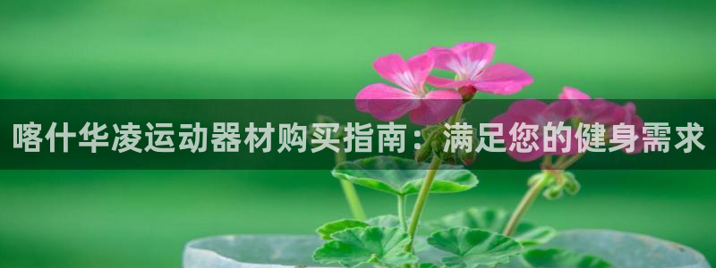 意昂体育3是干嘛的公司：喀什华凌运动器材购买指南：满