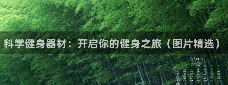 意昂3娱乐网站：科学健身器材：开启你的健身之旅（图片