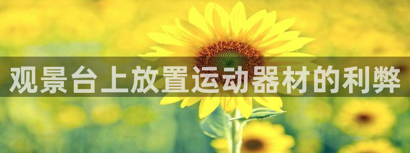 意昂体育3平台注册：观景台上放置运动器材的利弊