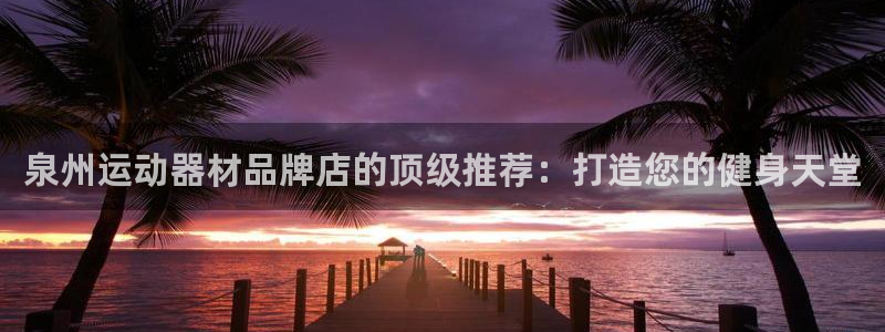 意昂3官方：泉州运动器材品牌店的顶级推荐：打造您的健