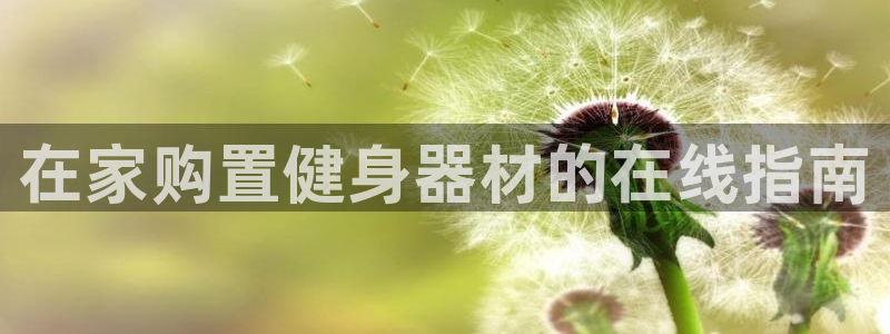 意昂3娱乐首页网站大全：在家购置健身器材的在线指南